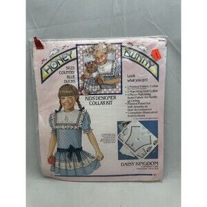 Daisy Kingdom Honey Bunny Country Ducks 5025 Kids Designer Collar Kit 1988